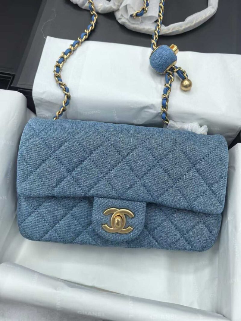CHANEL MINI CF (Goladen Ball) - Image 4