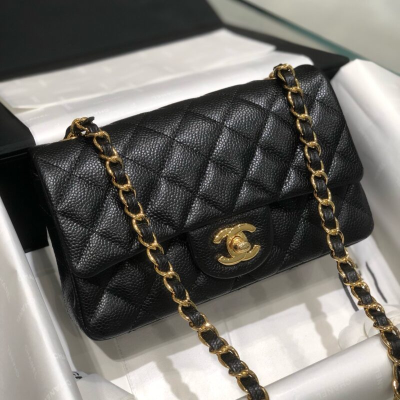 CHANEL MINI CF (Caviar leather) - Image 5